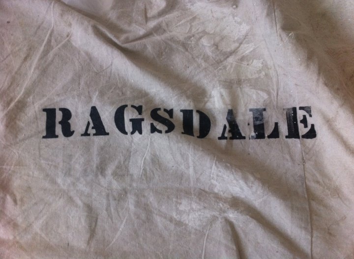 Ragsdale wordmark on painting supplies